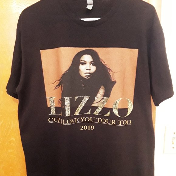 SOLD! Tops - Lizzo 2019 Cuz I Love You Tour Too Tour T Shirt